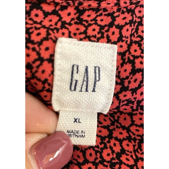 Gap Dress Plus Size XL Sleeveless Drawstring Waist Pockets Lined Flowy Cool - Picture 8 of 12